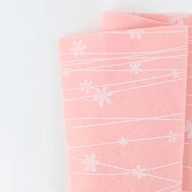 Tela De Fieltro Mix - Flower Rosa Kit de Ahorro 5 Rollos|IDEEINFELTRO.COM