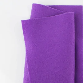 Tissu Feutre Mix - Kit d’Économie Violet/Crème 5 Rouleaux|IDEEINFELTRO.COM