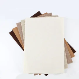 Feutrine 20X30 cm - Marron/Crème Kit d’Epargne 15 Feuilles|IDEEINFELTRO.COM