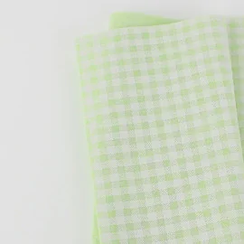 Tissu feutrine Imprimé 50X90 cm À carreaux - Vert pastel