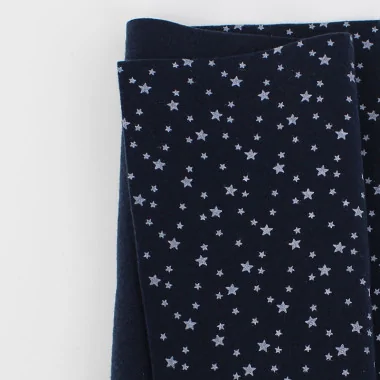 Pannolenci Stampato 50X90 Cm Stelline - Blu Scuro