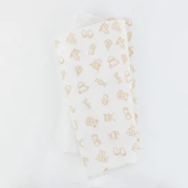 Bastelfilz Geburtsdruck 20x30 cm - Beige