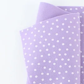 Fetru Moale Imprimat 50X90 cm buline - liliac|IDEEINFELTRO.COM