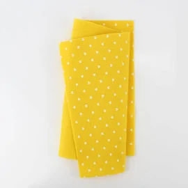 Soft Felt Printed 20X30 cm Hearts - Yellow|IDEEINFELTRO.COM