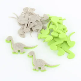 Kit Risparmio 40 Dinosauri In Feltro E Pannolenci|IDEEINFELTRO.COM