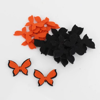 Vente en ligne Silhouettes en feutrine et tissu feutrine papillon