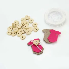 Kit risparmio 40 body in feltro e pannolenci da assemblare|IDEEINFELTRO.COM