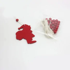 Venta online 15 adornos navideños - Papá Noel - en fieltro para montar
