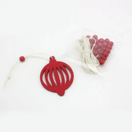 Vente en ligne de 15 décorations de Noël - boule - en feutrine à assembler