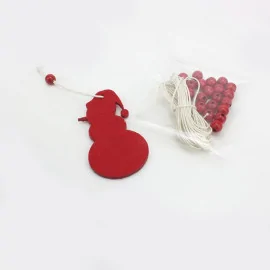 15 Decorazoni natalizie - pupazzo di neve - in feltro da assemblare|IDEEINFELTRO.COM