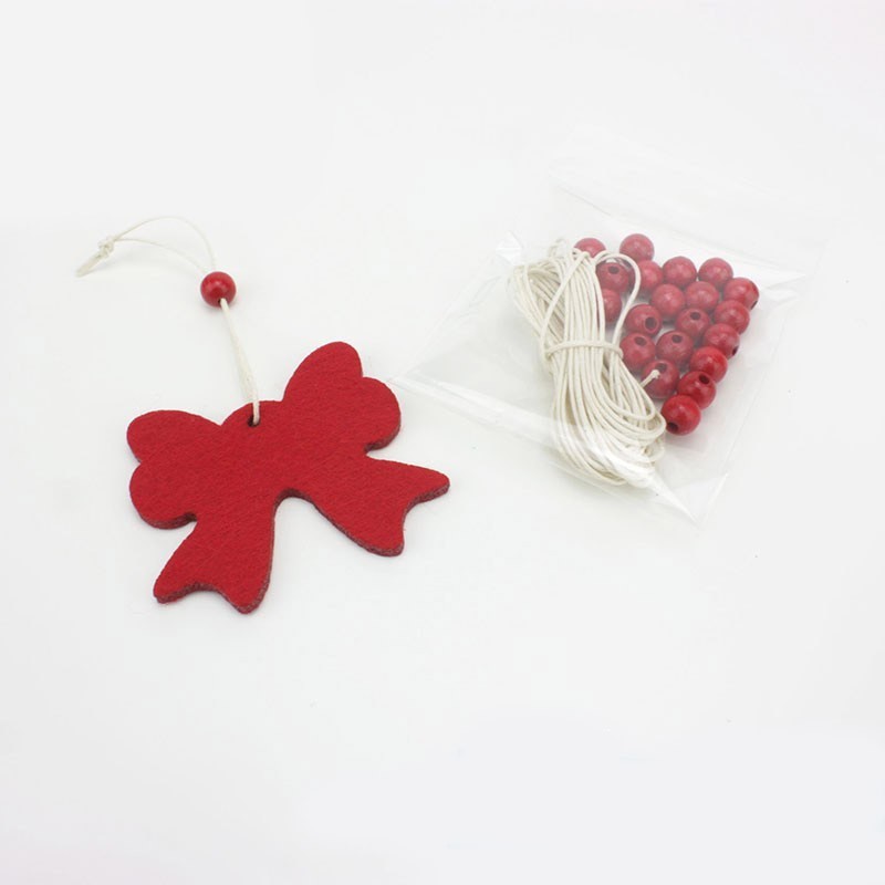 Vente en ligne 15 décorations de Noël - noeud - en feutrine à assembler
