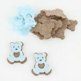 Online Sale Silhouettes In felt And soft felt Teddy Bears