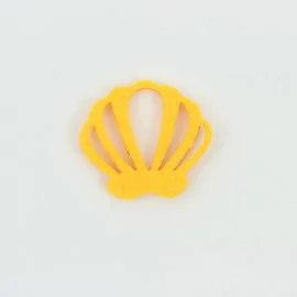 Decorazione in feltro o pannolenci personalizzata - conchiglia|IDEEINFELTRO.COM
