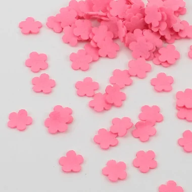 Spaarpakket 180 gekleurde Dun Vilt bloemen