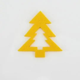 Decorazione in feltro o pannolenci personalizzata - alberello|IDEEINFELTRO.COM