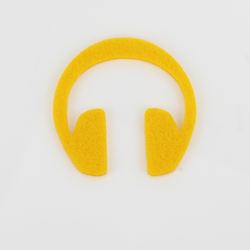 Decoración personalizada fieltro o tela de fieltro - Auriculares