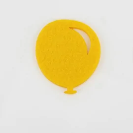 Personalisierte bastelfilz oder Filzstoff Dekoration - Ballon