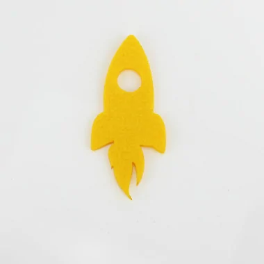 Décoration feutrine ou tissu feutrine personnalisée - Rocket