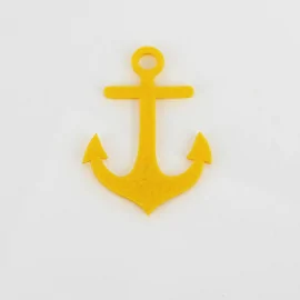 Decorazione in feltro o pannolenci personalizzata - ancora|IDEEINFELTRO.COM