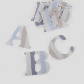 Lettera in pannolenci - stampa fasce|IDEEINFELTRO.COM