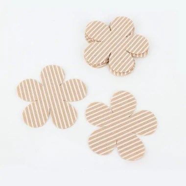 Décoration tissu feutrine imprimée