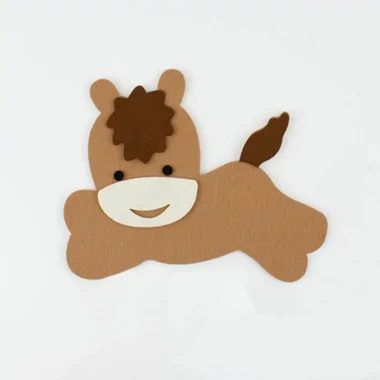 Giraffa In Pannolenci Da Imbottire|IDEEINFELTRO.COM