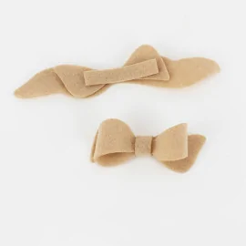 Sale On Line Kit 9 Bows In soft felt Solid Color To Assemble
