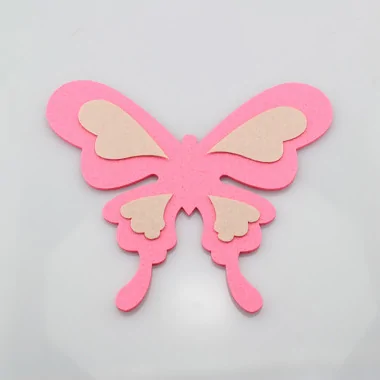 Ruban feutrine rose - Dim. 2 cm x 150 cm|IDEEINFELTRO.COM