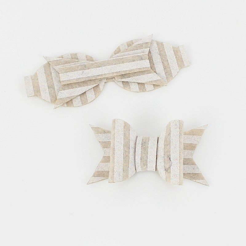 Savings Kit 8 Bows In Filzstoff Modell 9 - Druckreihen zum Zusammenbauen