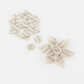 Kit d’économies 5 moulins à vent en tissu feutrine modèle 8 - Lignes d’impression