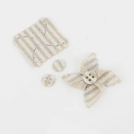 12 Girandole in pannolenci mod. 2 - stampa righe da assemblare|IDEEINFELTRO.COM