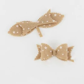 Savings Kit 10 Bows In soft felt Model 13 - Print Stars To Assemble