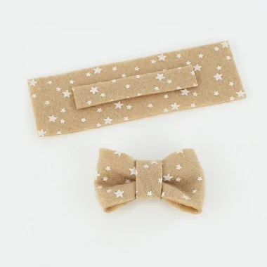 Savings Kit 10 Bows In soft felt Model 8 - Print Stars To Assemble