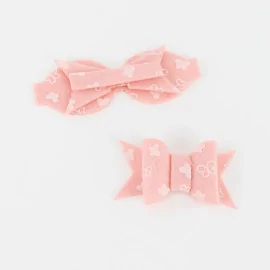 Kit d’épargne 8 noeuds en tissu feutrine modèle 9 - Impression papillon à assembler