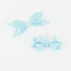 Kit de Ahorro 9 Lazos En tela de fieltro Modelo 15 - Impresión De Nacimiento Para Montar