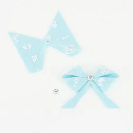 Savings Kit 6 Bows In soft felt Model 12 - Birth Print To Assemble