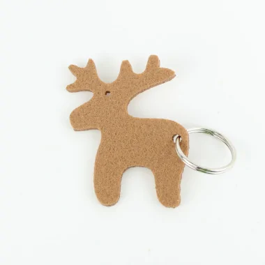 Buy On Line 15 Reindeer felt Keychains
