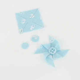 Savings Kit 12 Pinwheels In soft felt Model 1 - Birth Print