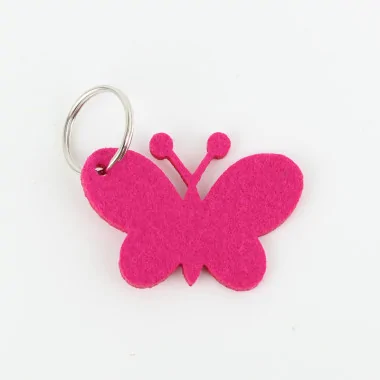 Online Sale15 vlinder Vilt sleutelhanger