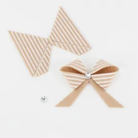 Sparset 6 Bows In Filzstoff Modell 12 - Mini-Linien zum Zusammenbauen drucken