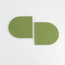 2 Sottobicchieri in feltro modello 12 - personalizzabile|IDEEINFELTRO.COM