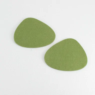 2 Coasters In felt Model 8 - Customizable