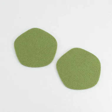 2 Untersetzer in bastelfilz Model 6 - Anpassbar
