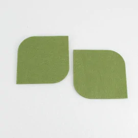 2 posavasos en fieltro Model 3 - Personalizables