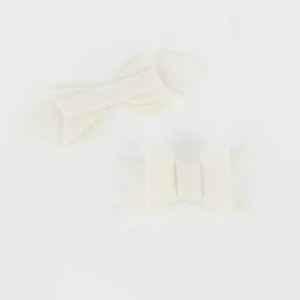 8 Fiocchetti in pannolenci mod. 9 - glitter da assemblare|IDEEINFELTRO.COM