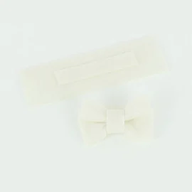 Sparset 10 Schleifen in Filzstoff Modell 8 - Glitzer zum Zusammenbauen