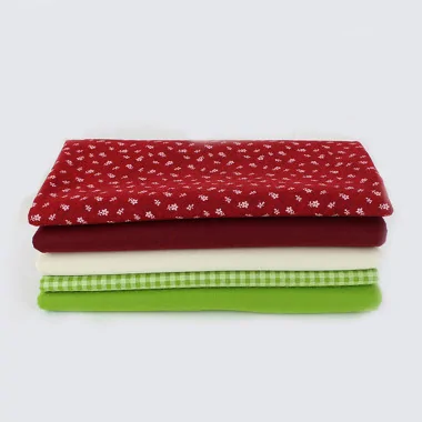 Dun Vilt Mix - Quadratini & Rose Rosa Antico Spaarset 5 Rollen|IDEEINFELTRO.COM