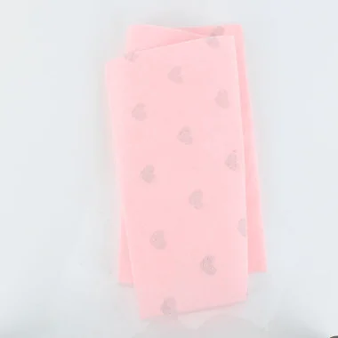 Cumpără on-line fetru moale Metal Hearts 20X30 cm 1Mm Baby Pink