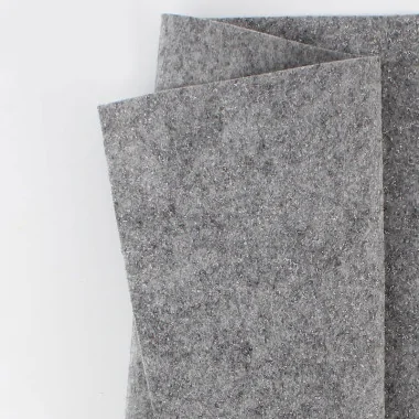 Filzstoff Metall 50X90