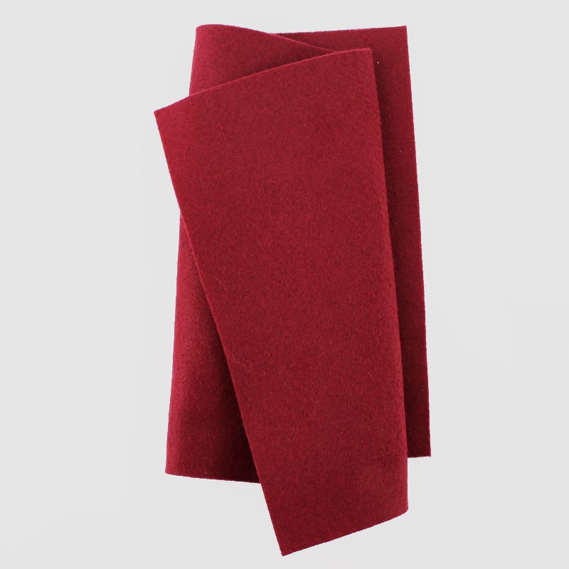 Pannolenci 20x30 cm - bordeaux/cammello kit risparmio 15 fogli|IDEEINFELTRO.COM